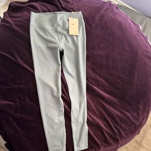 Nike One Gray Dri-Fit Leggings